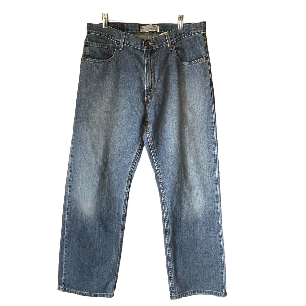 Levi's 33x30 100% Cotton Classic Blue Jeans Men's Pants Rigid Denim W33 L30